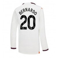 Koszulka piłkarska Manchester City Bernardo Silva #20 Strój wyjazdowy 2023-24 tanio Długi Rękaw